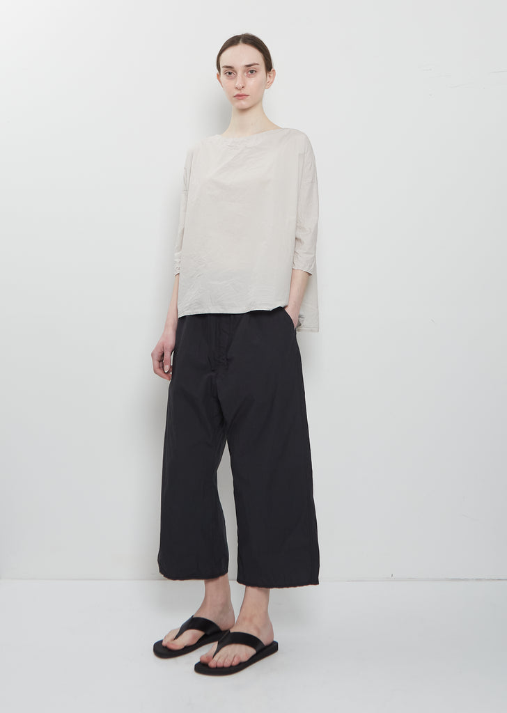 Ultra Light Canvas Short Tunic — Pebble