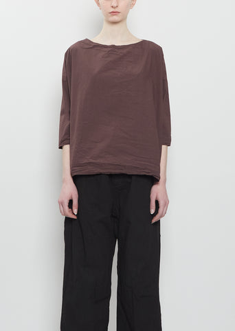 Ultra Light Canvas Short Tunic — Grape