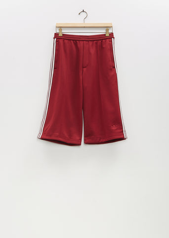 Cotton Blend Track Shorts