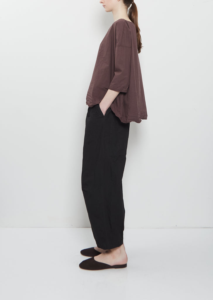 Ultra Light Canvas Short Tunic — Grape