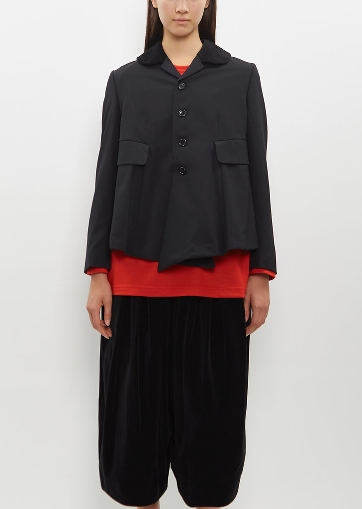 Angle Pleated Jacket