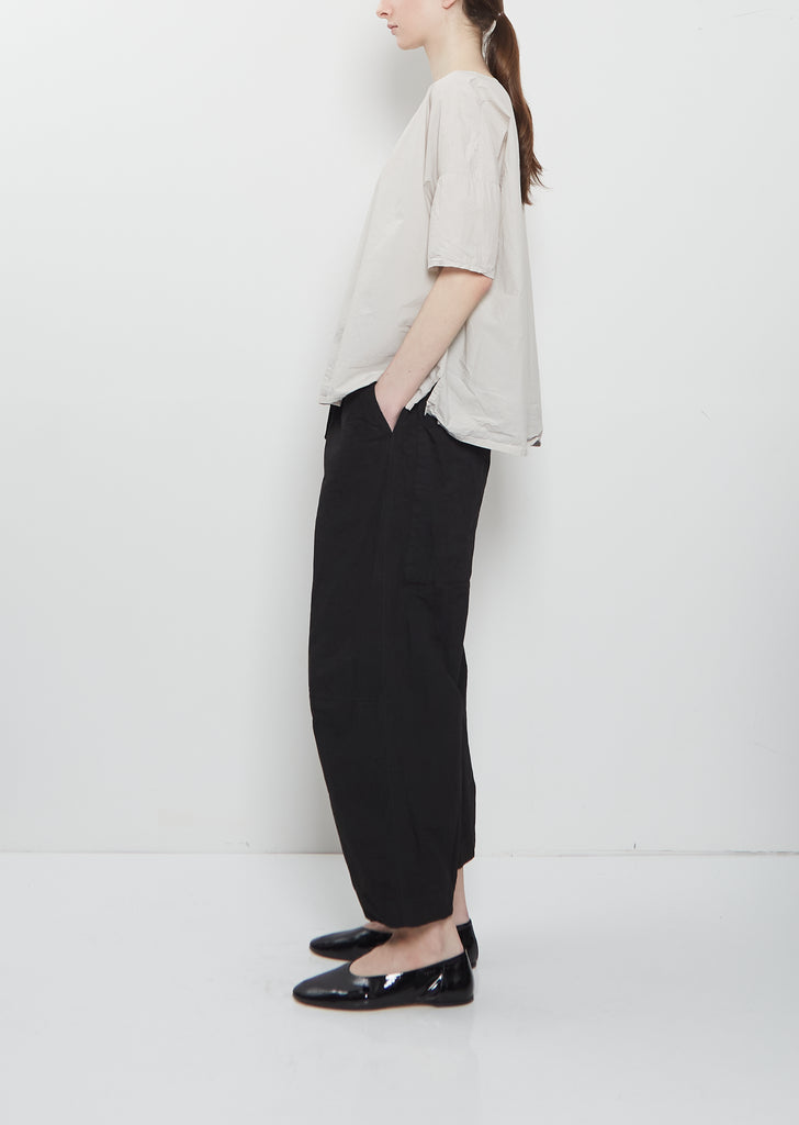 Ultra Light Canvas Simple T-Shirt — Pebble