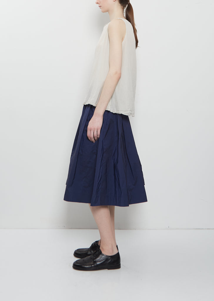 Light Cotton Tank Top — Pebble