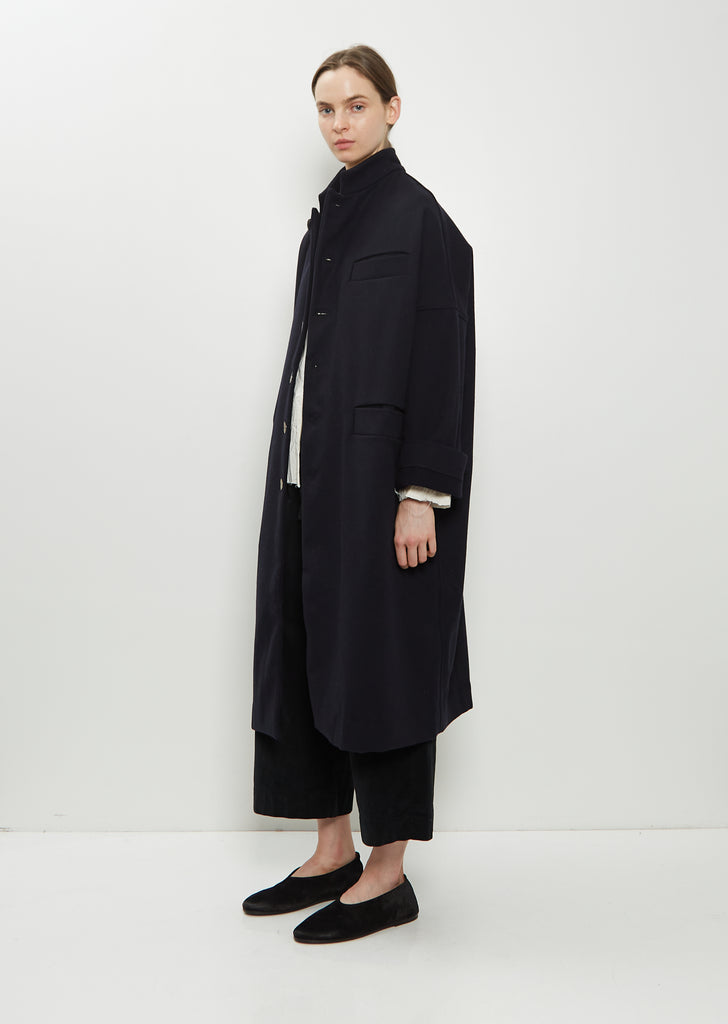 Recycled Wool Loose Coat