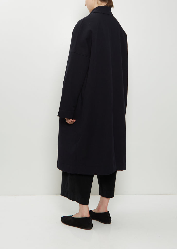 Recycled Wool Loose Coat