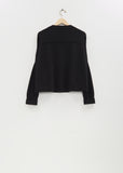 Cashmere Chunky Sweater — Black