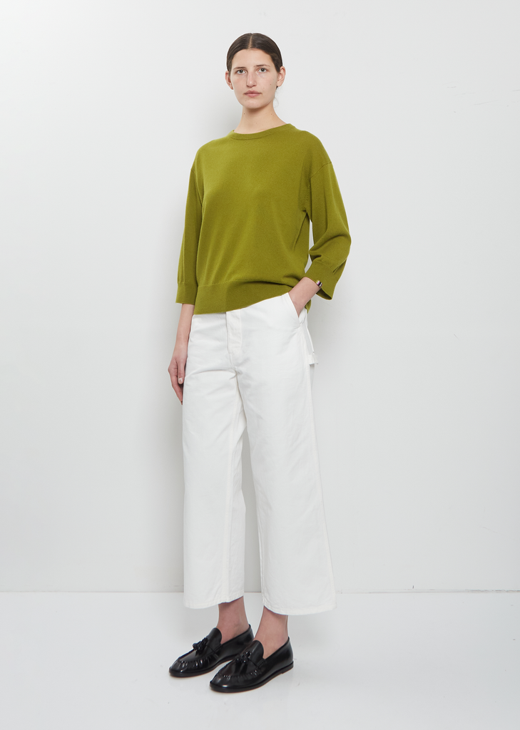 n°398 Jewel Cashmere Sweater — Grass