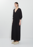 n°480 Invite Cashmere Cotton Dress — Raven