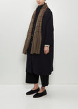 Kita Plaid Cashmere Stole