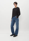 Long Sleeve Mini Boy T-Shirt — Jet Black