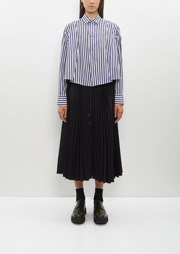 Technical Jersey Skirt — Black