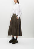 Technical Jersey Skirt — Khaki