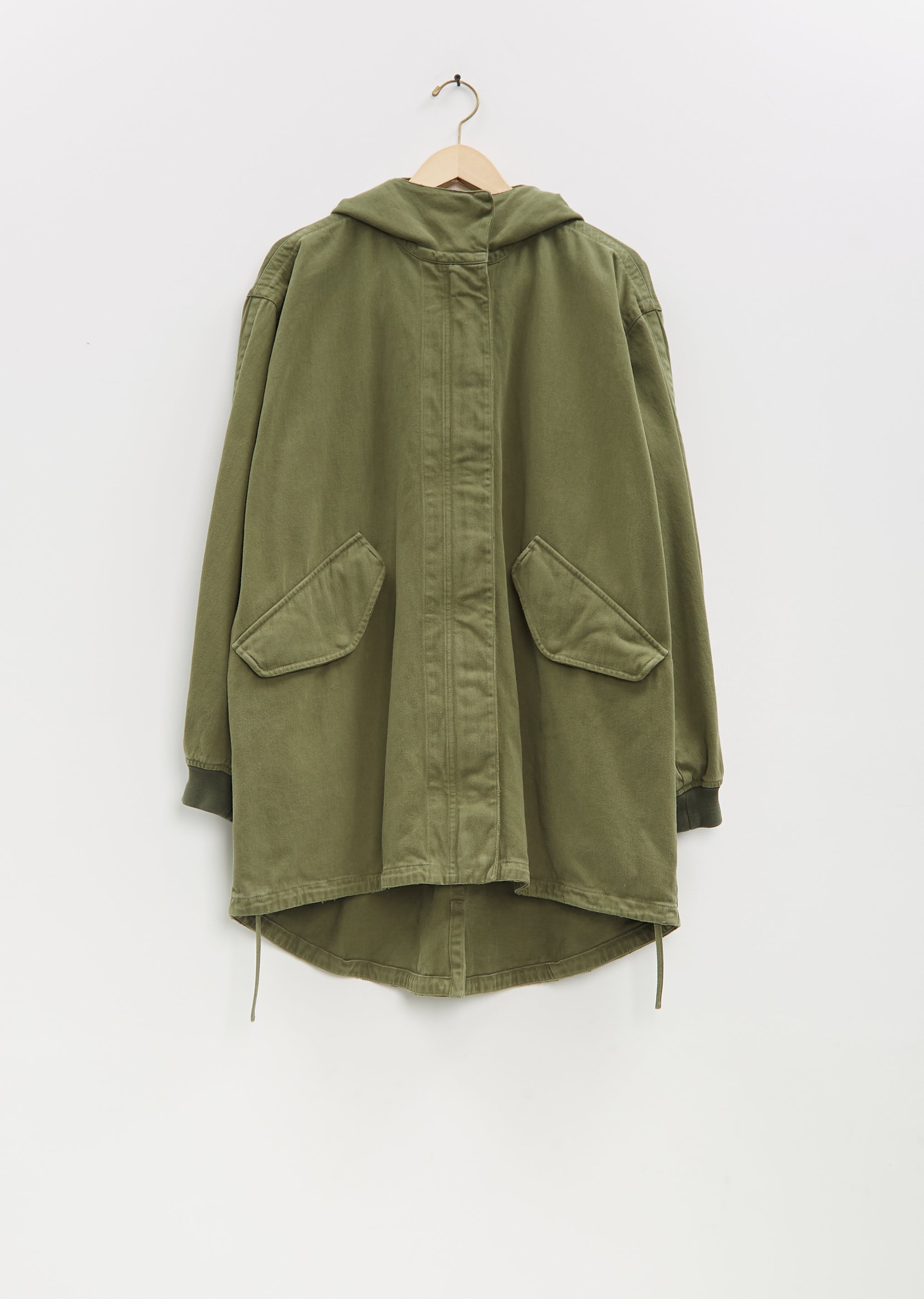 Kemeta Washed Cotton Coat – La Garçonne