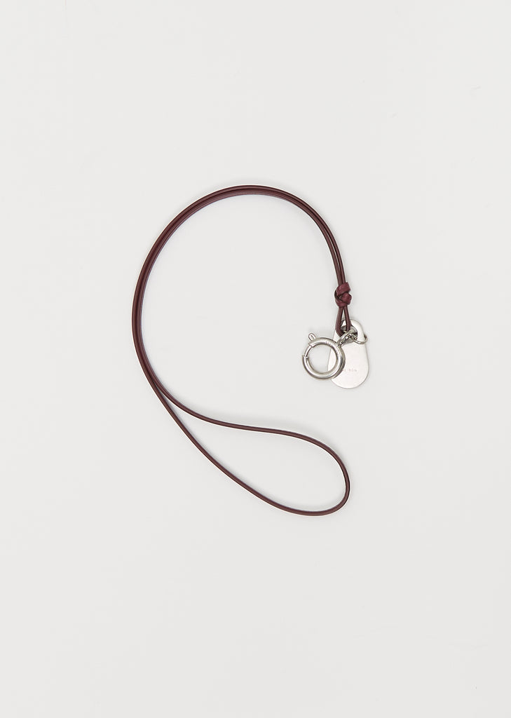 Silk Leather Key Charm
