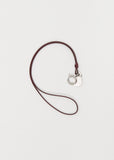 Silk Leather Key Charm