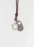 Silk Leather Key Charm