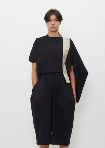Square Peplum Blouse