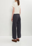 Bum Cotton Twill Pant — Grafite