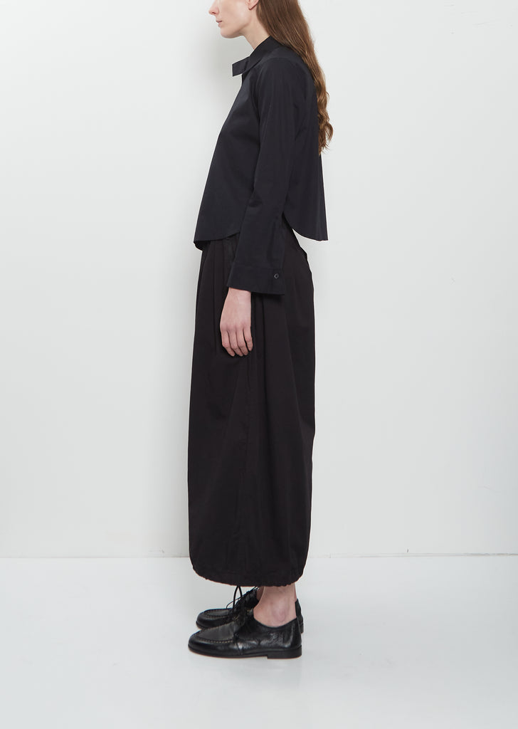 Cuff Detail Cotton Shirt