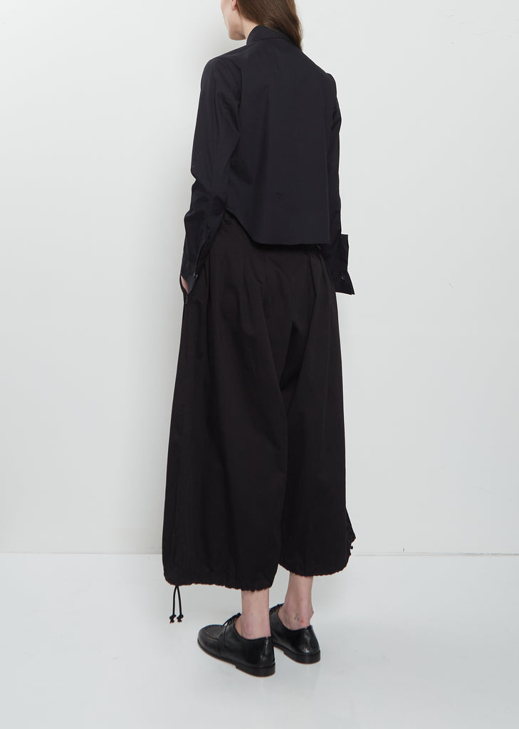 Cuff Detail Cotton Shirt