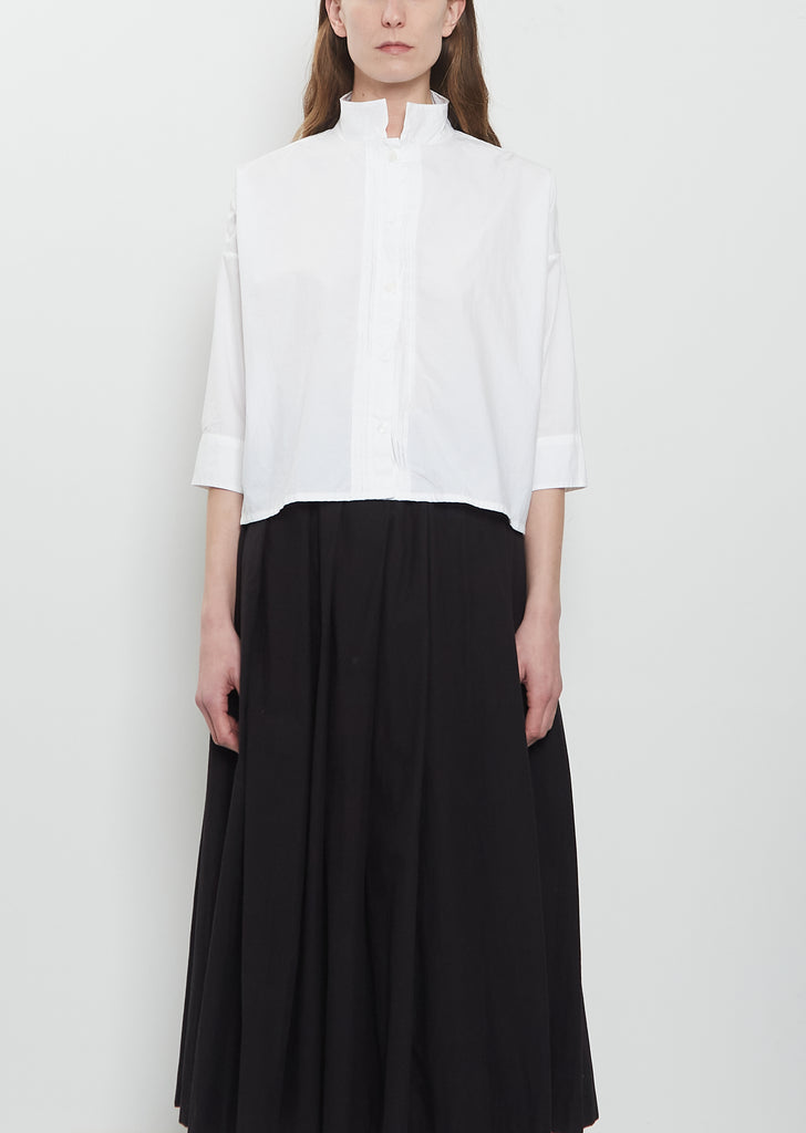 Claudia Cotton Shirt — White