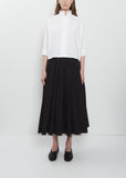 Matilde Cotton Skirt — Black