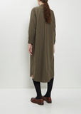 Breathing Cotton Shirt Dress