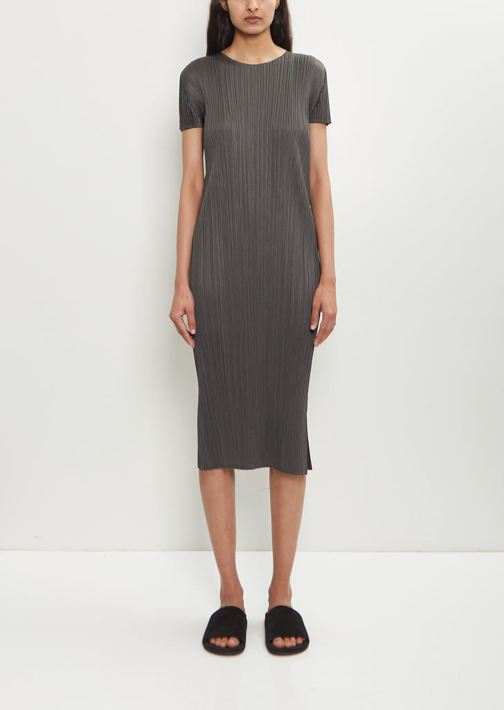 Short Sleeve Midi Dress