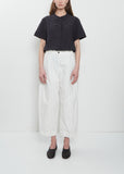 Sandra Cotton Pants — White