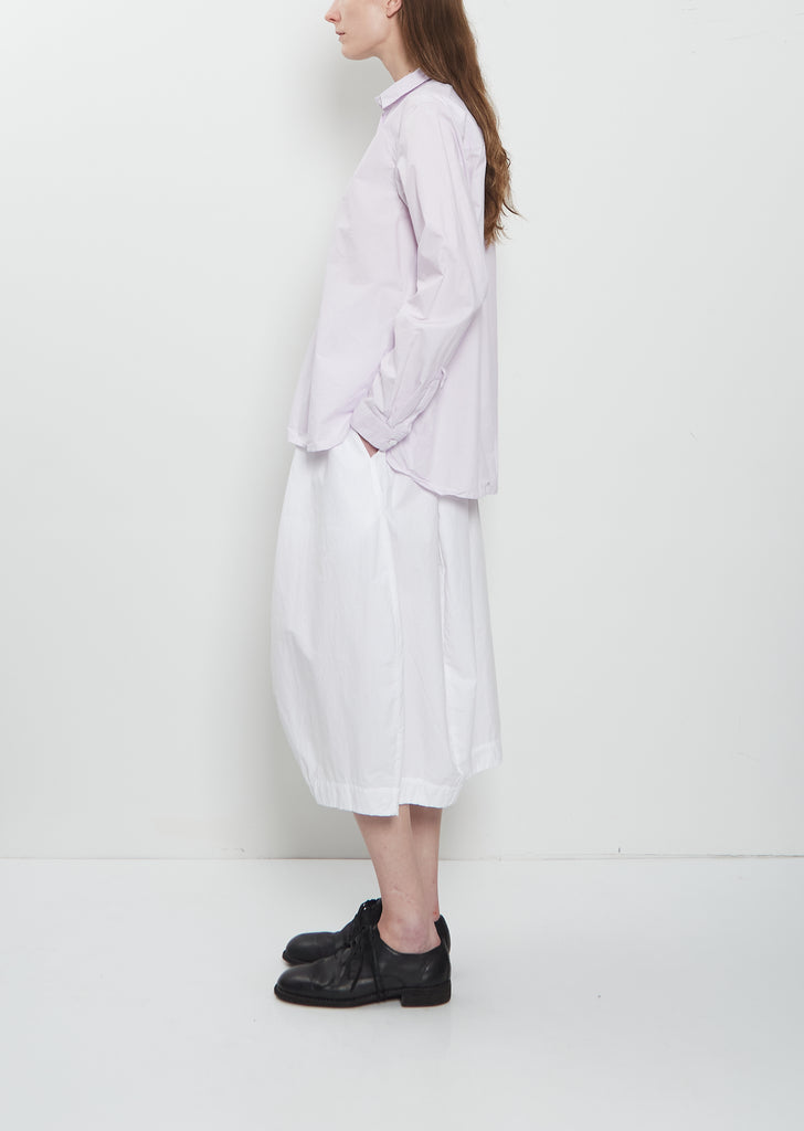 Loose Tyrol Cotton Shirt — Peony