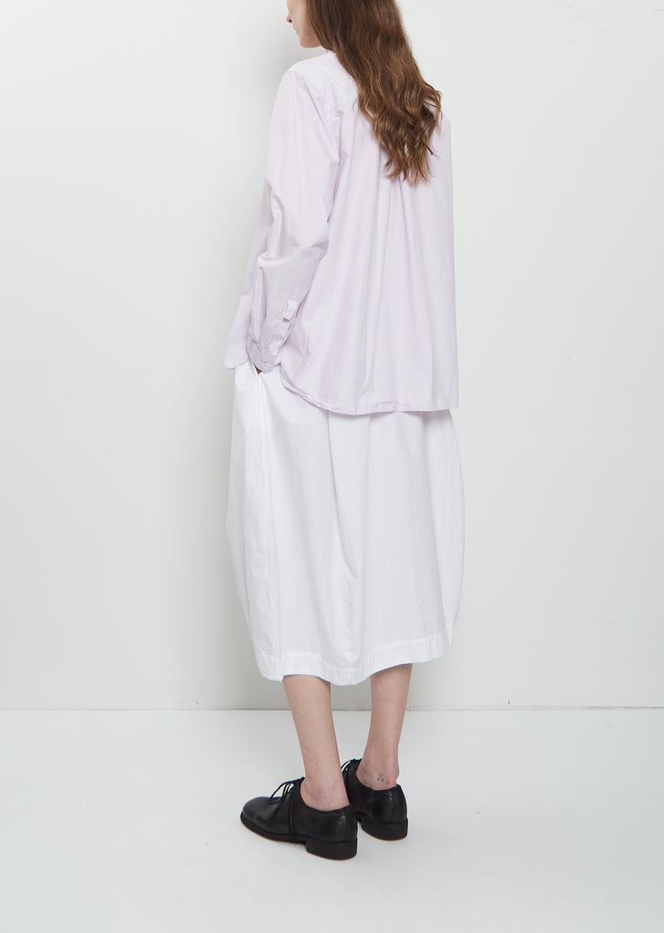 Loose Tyrol Cotton Shirt — Peony