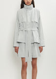 Crumpled Technical Cotton U Blouson