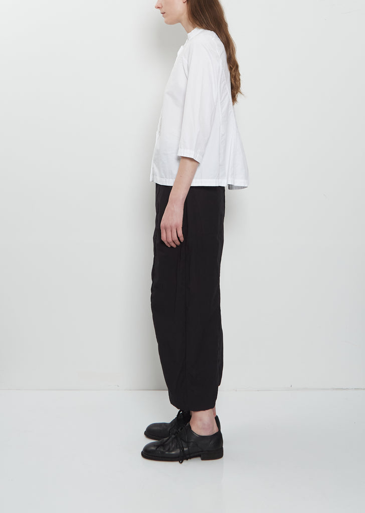 Ada Cotton Tailored Shirt — White