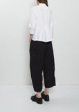 Sandra Cotton Pants — Black