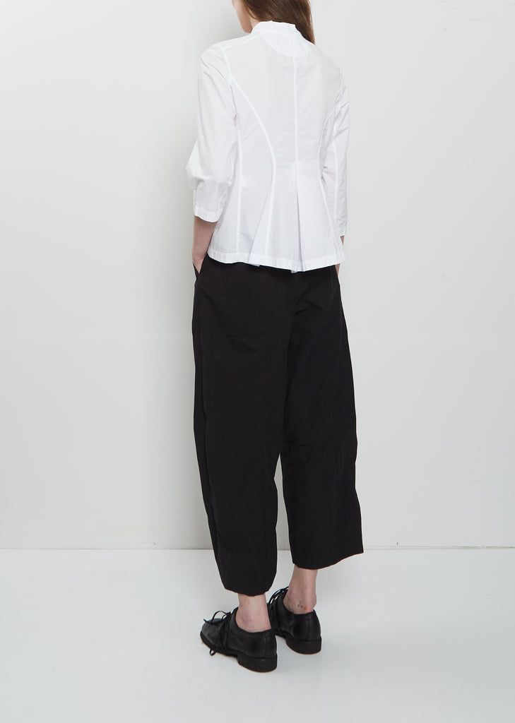 Ada Cotton Tailored Shirt — White