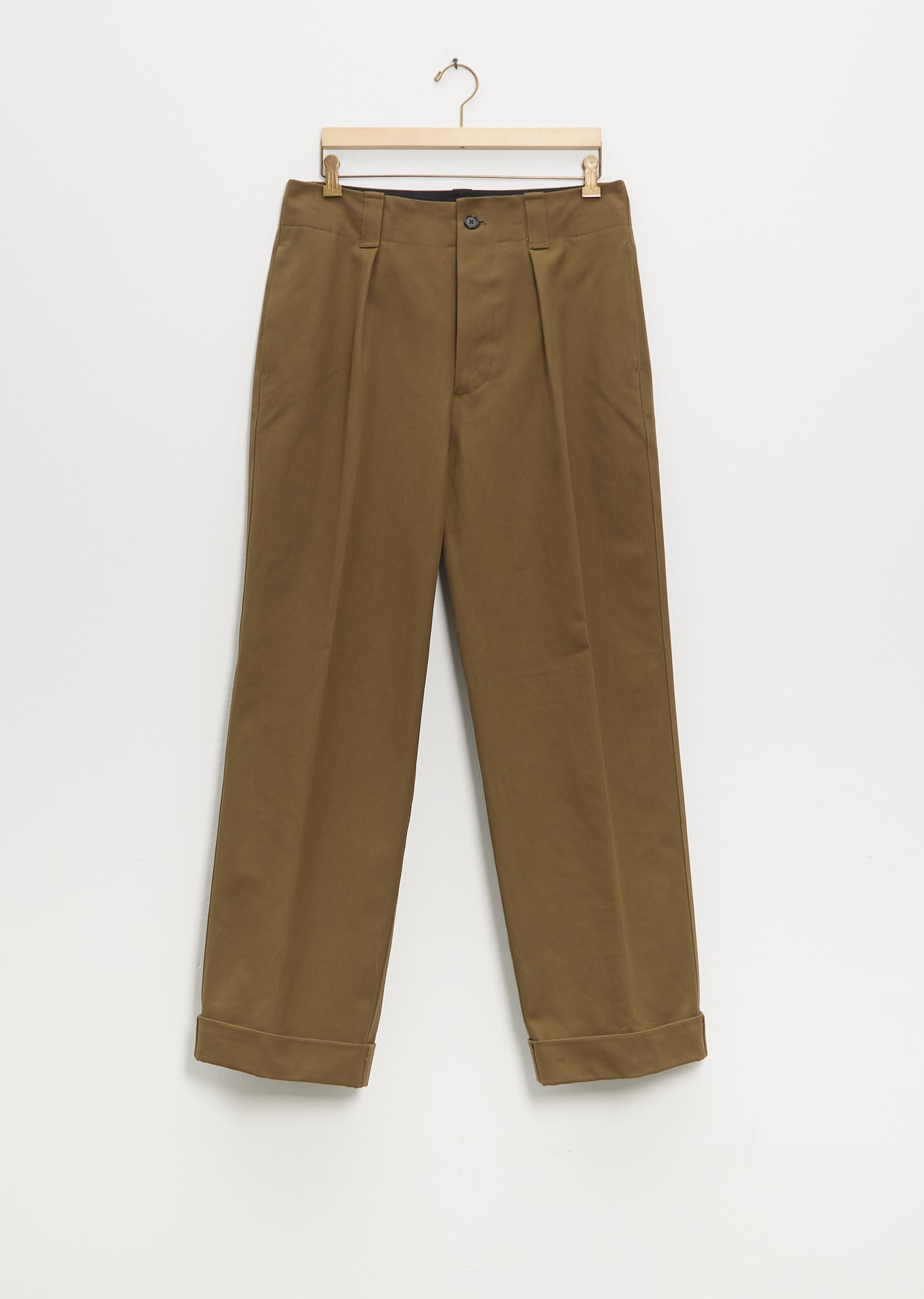MHL Painters Trouser Dry Cotton Gabardine Charcoal | Garmentory