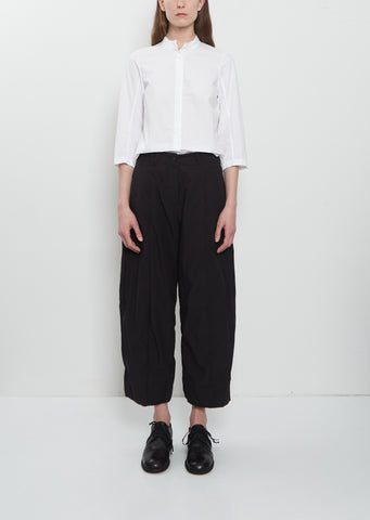 Sandra Cotton Pants — Black