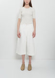 Washed Cotton Crop Trouser