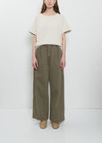 Washed Cotton Trouser