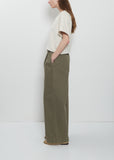 Washed Cotton Trouser