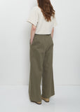 Washed Cotton Trouser