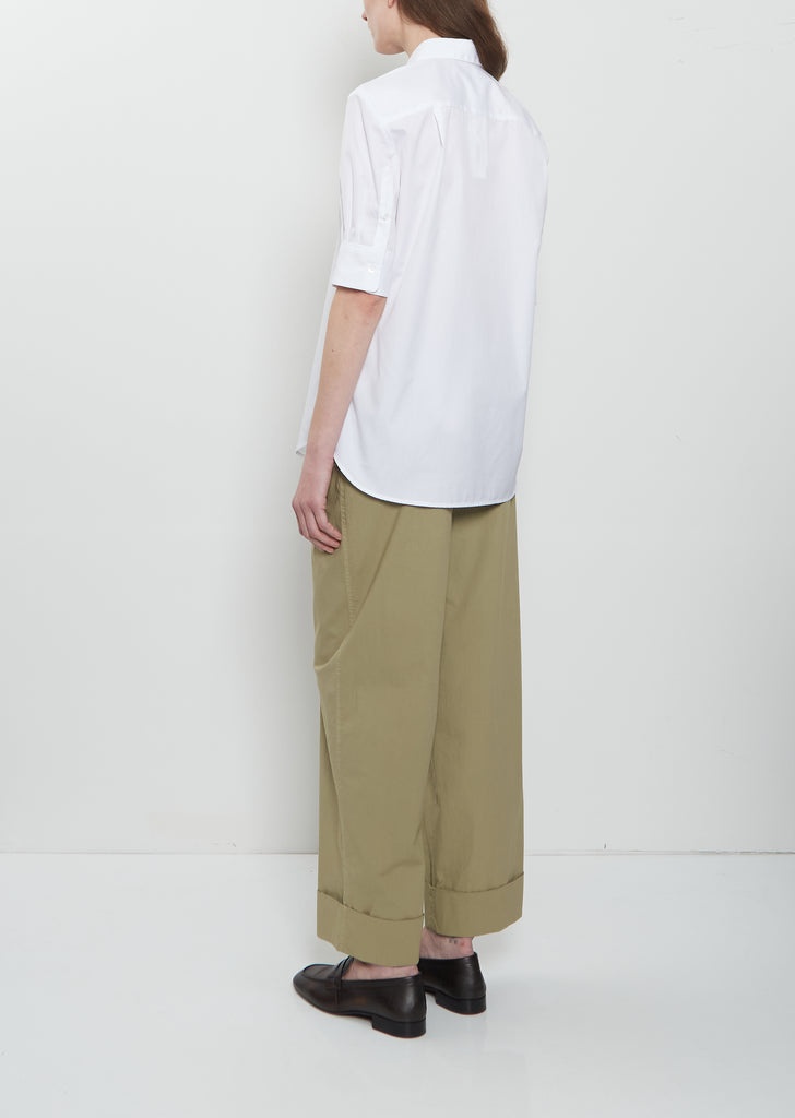 Celindo Cotton Shirt — White