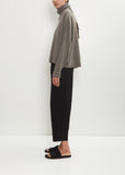 Cashmere Iconic T-Neck Sweater — Storm