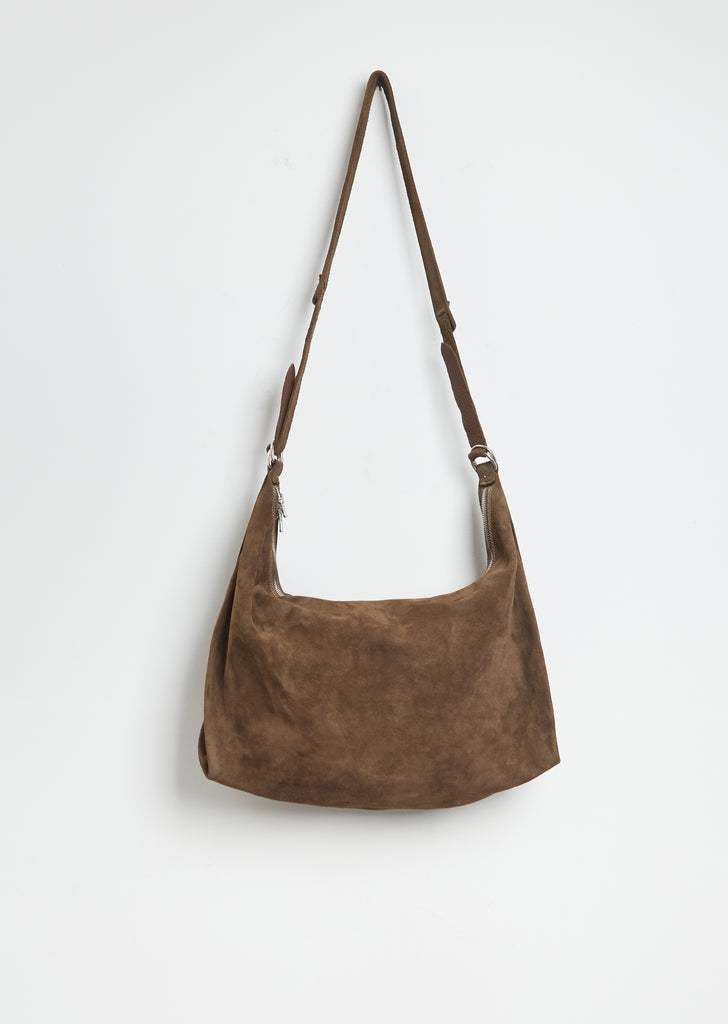 Messenger Suede Bag