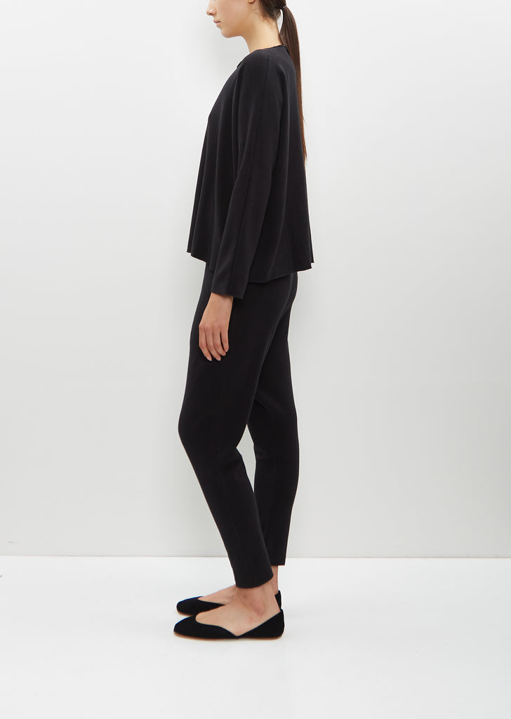 Jersey Jumper — Black