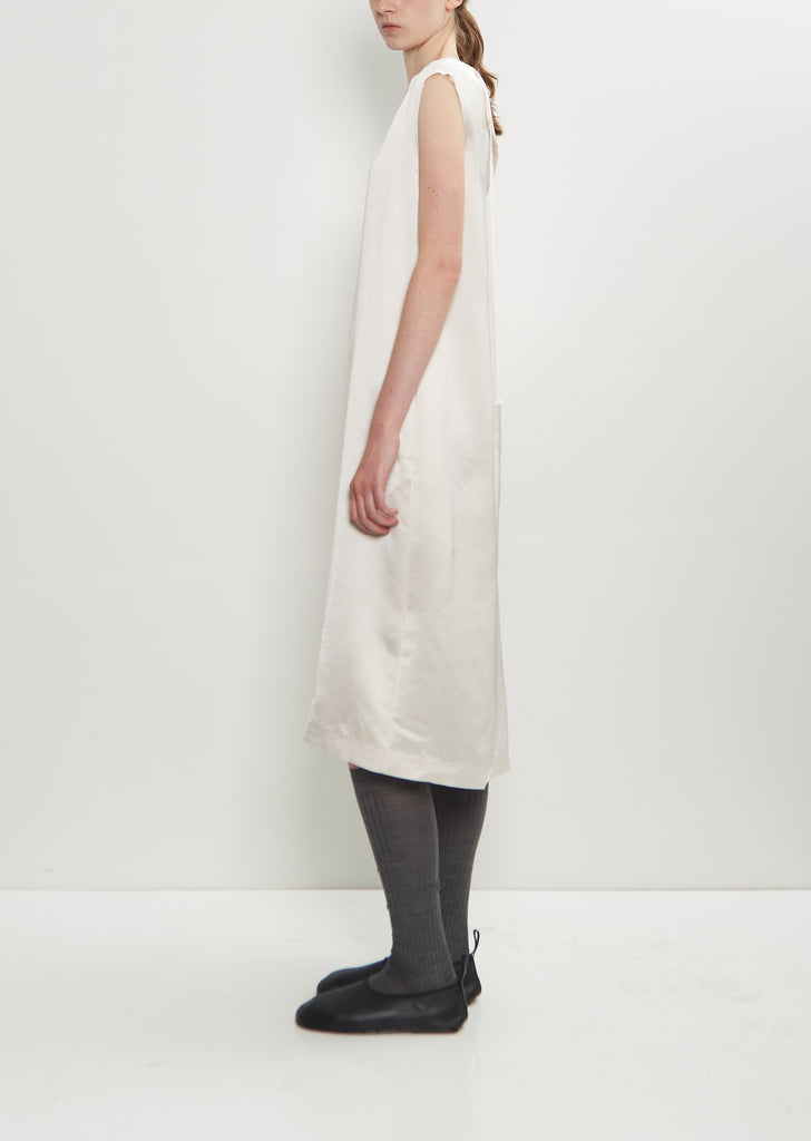Satin Shift Dress