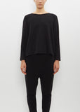 Jersey Jumper — Black