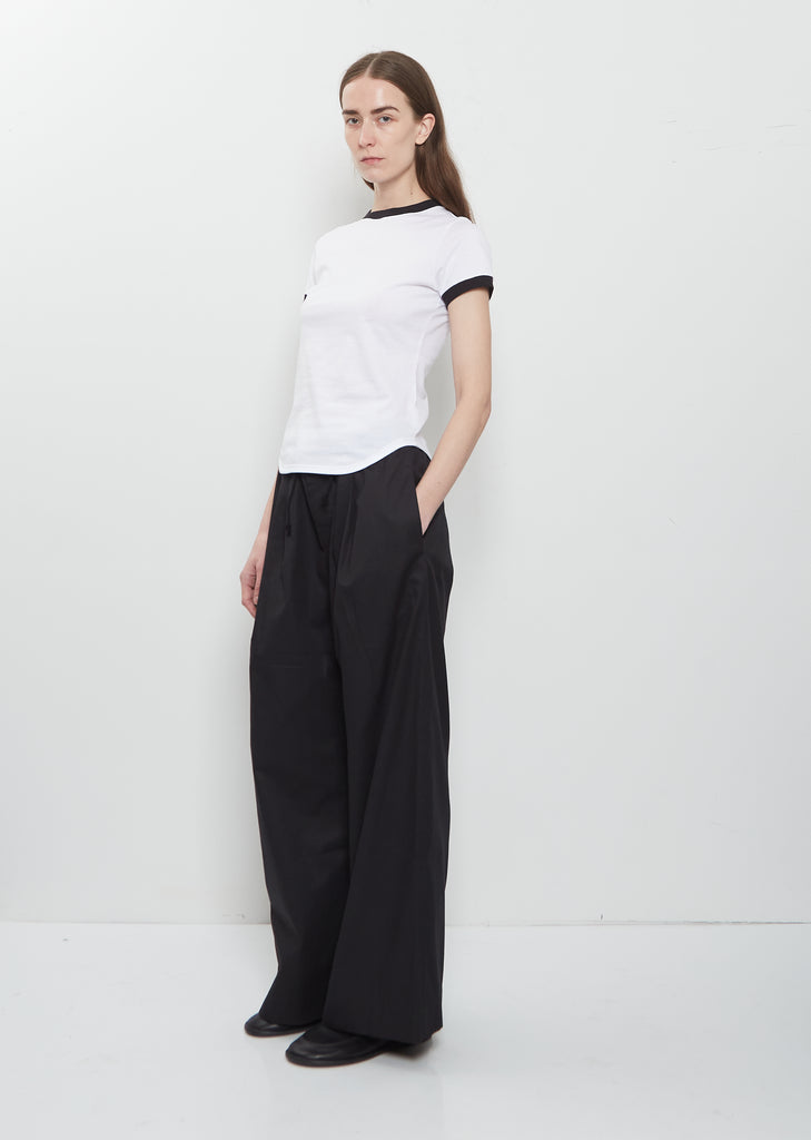 Lucy Curved Hem Fitted T Shirt