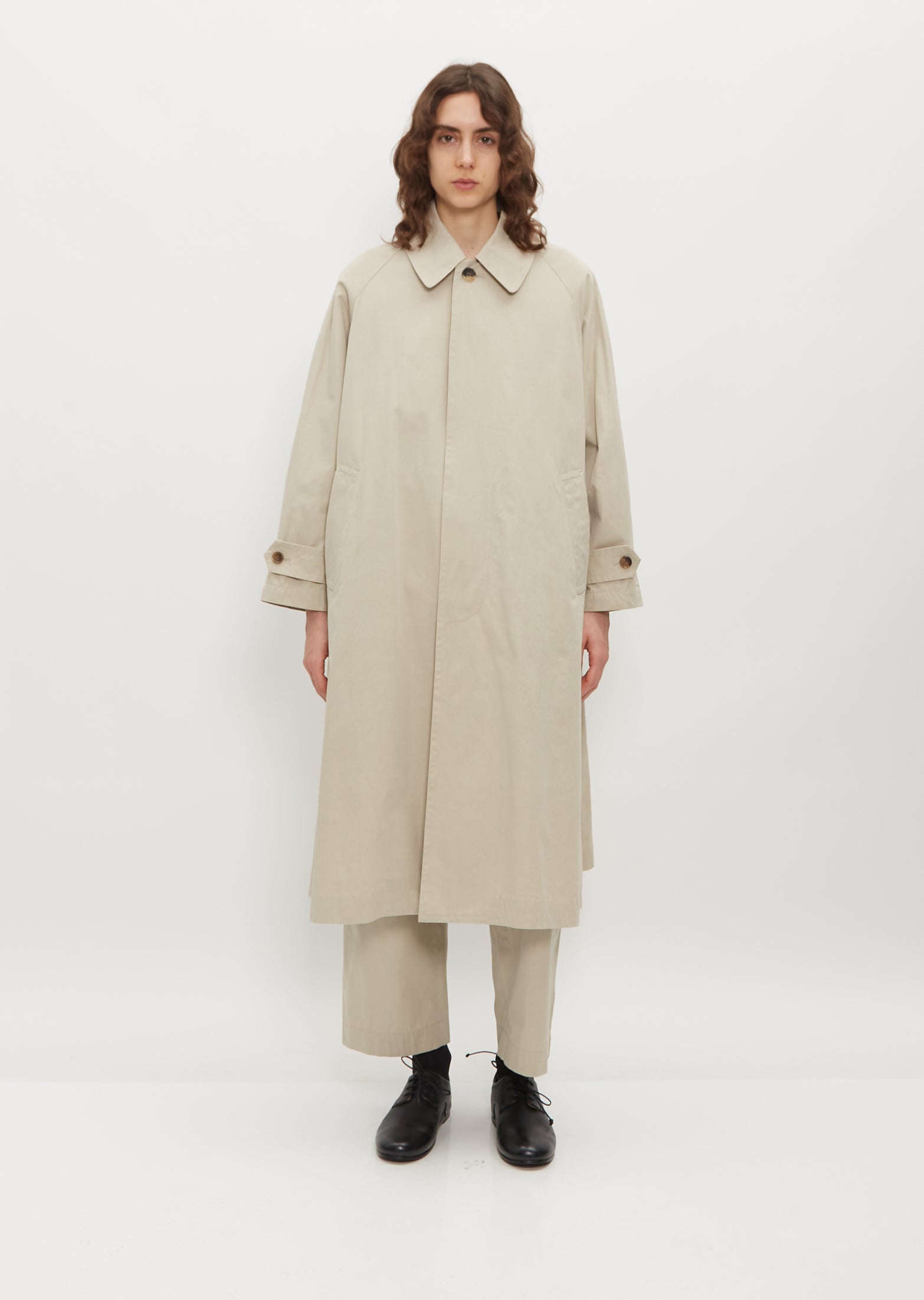 Oversized Wind Slip Soutien Coat – La Garçonne