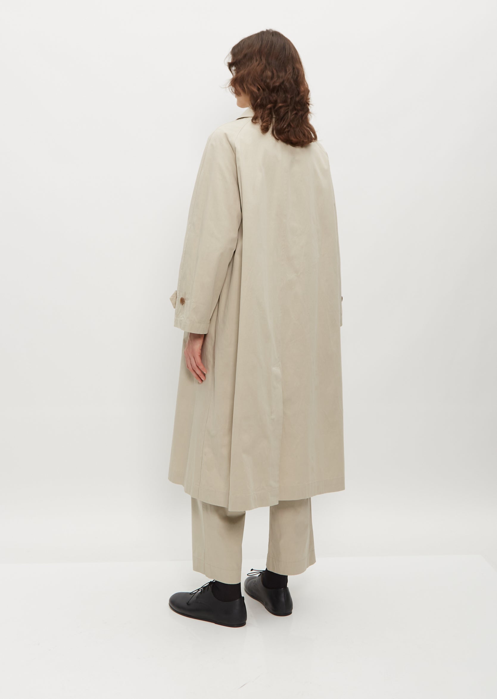 Oversized Wind Slip Soutien Coat – La Garçonne